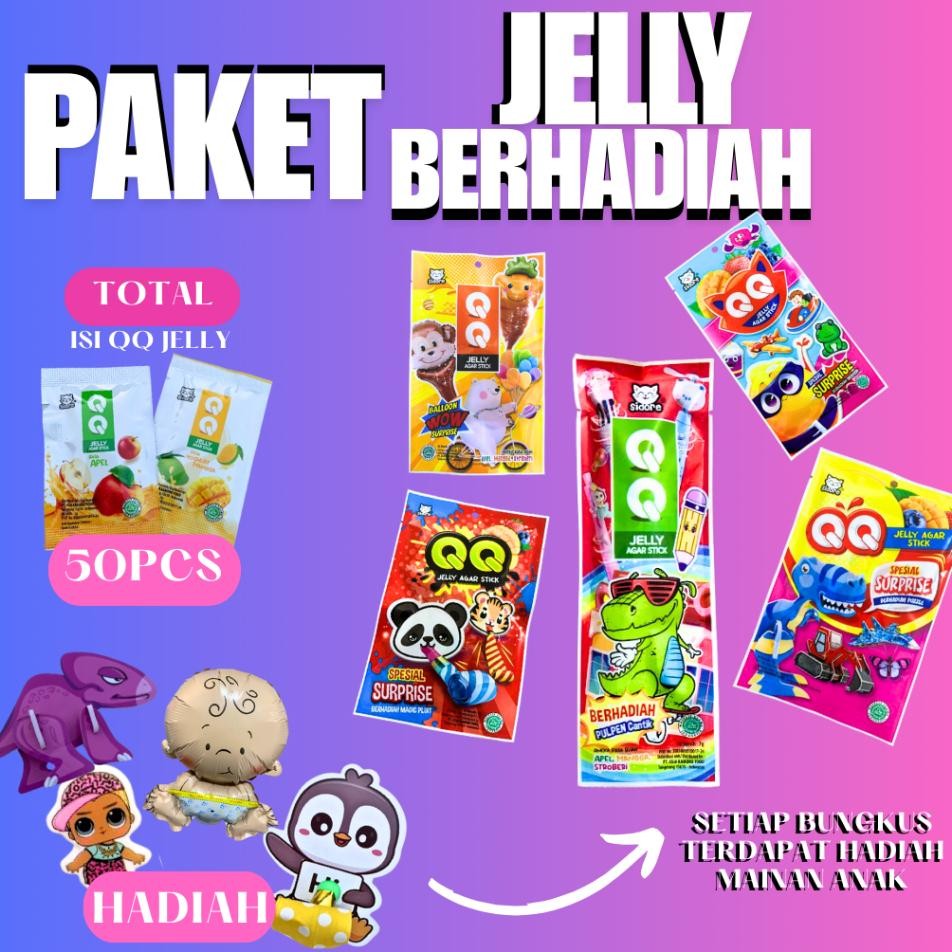 

Produ Baru Qq Jelly Agar Ti Berhadiah 50 Pc Mainan Jelly Mani 2 Raa Yougurt Mangga Yoghurt Toberi Dan Apel Celan Maanan Ringan Potato Chip Na Eripi Entang Api Tople