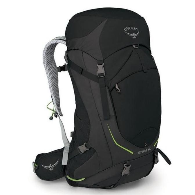 Sale Osprey Stratos 50 - Black // Carrier Osprey