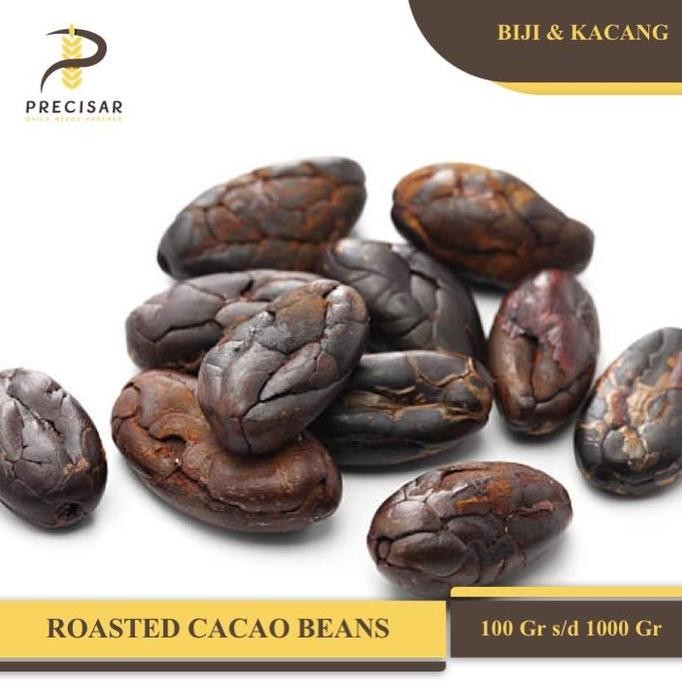 

BIJI KAKAO PANGGANG / ROASTED CACAO BEANS - NATURAL | ORGANIC | GLUTEN FREE | SUGAR FREE | NON-GMO TERMURAH