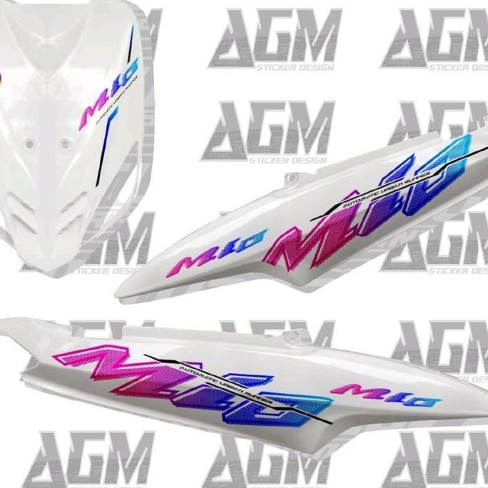 siap kirim stiker striping transparan  mio sporty mio urban stiker motor mio sporty motorcycle