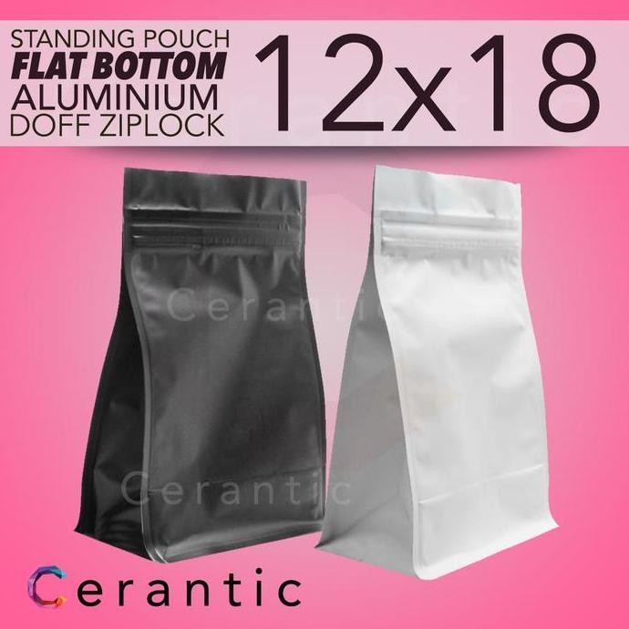 

Produk Baru!! Kemasan Kopi 12x18 Kantong Teh Pouch Coffee Bag Klip 12 x 18 Aluminium