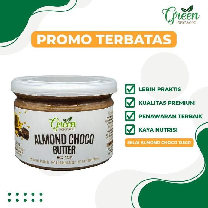

Produk Baru!! SELAI ALMOND COKLAT 125 GRAM PREMIUM - ALMOND CHOCO BUTTER GLUTEN FREE