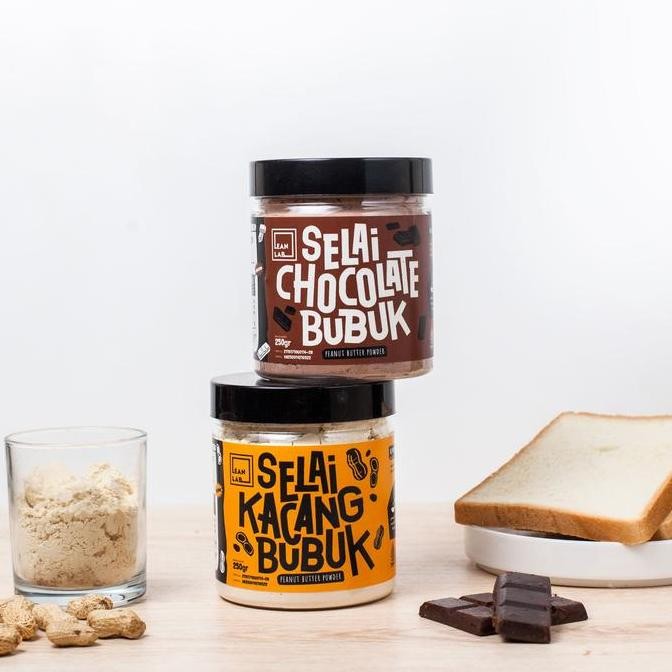 

Produk Baru!! Lean Lab Selai Kacang Starter Pack 250gr x2 Low Fat Dairy Free Low Sugar