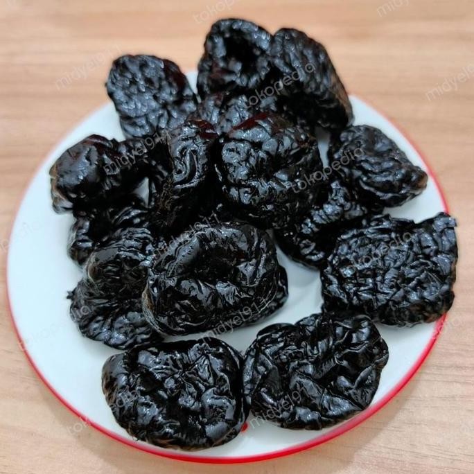 

MANISAN PLUM HITAM KERING TANPA BIJI 1000 GRAM TERMURAH
