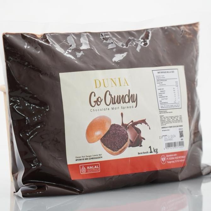 

Produk Baru!! Dunia Go Crunchy Chocomalt 1kg Bag | Kemasan Refill dari Jar Merah | Cokelat Selai.