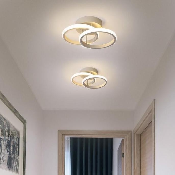 Lampu Plafon LED Lampu Hias ern Lampu 3 Warna