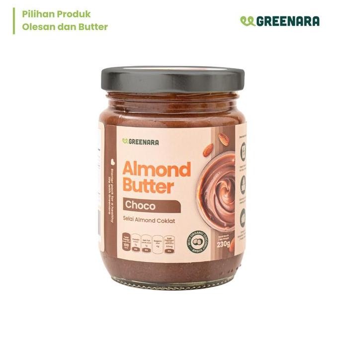 

Produk Baru!! Greenara Almond Choco Butter 230gr / Selai Almond