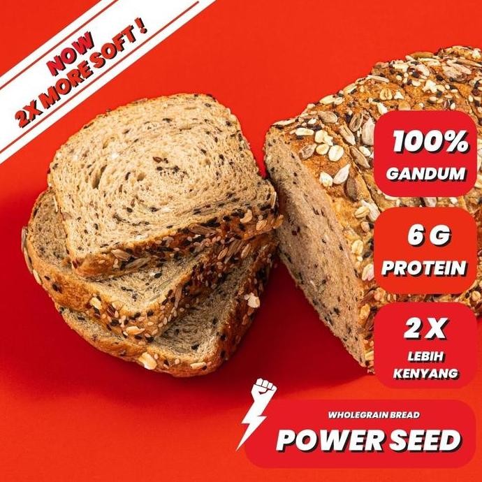 

ROTI GANDUM MULTIGRAIN BIJI - BIJIAN WHOLE WHEAT BREAD TINGGI PROTEIN TERMURAH