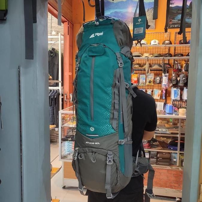 Sale Tas Carrier Rei Atmos 80L Original Arei Carrier Toba Original 100%