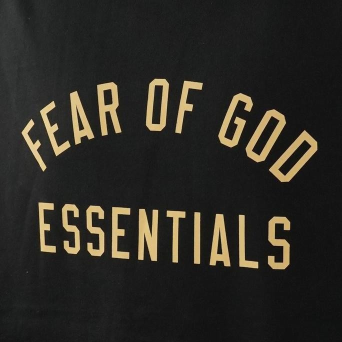 Promo Essentials Jersey Crewneck Black Tee (100% Authentic)