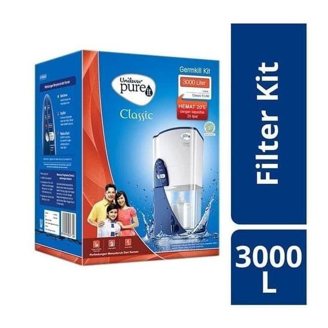 NEW GERMKILL FILTER PURE IT UNILEVER 3000 LITER UNTUK CLASSIC 9 LITER