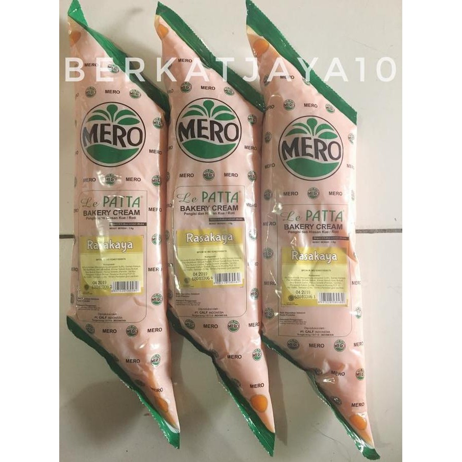 

Produk Baru!! SELAI SRIKAYA MERO RASAKAYA LE PATTA 1 Kg Bakery Cream