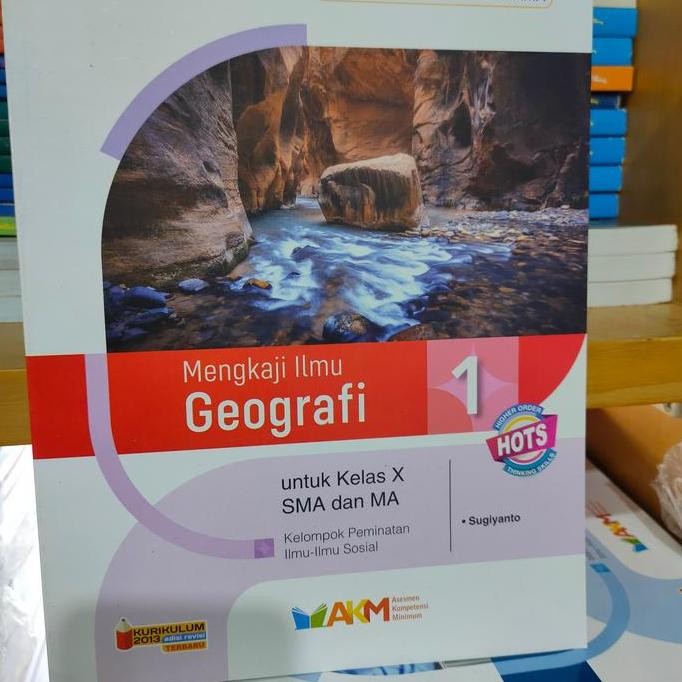 ready stock Geografi SMA Kelas X/10 AKM Hots Platinum