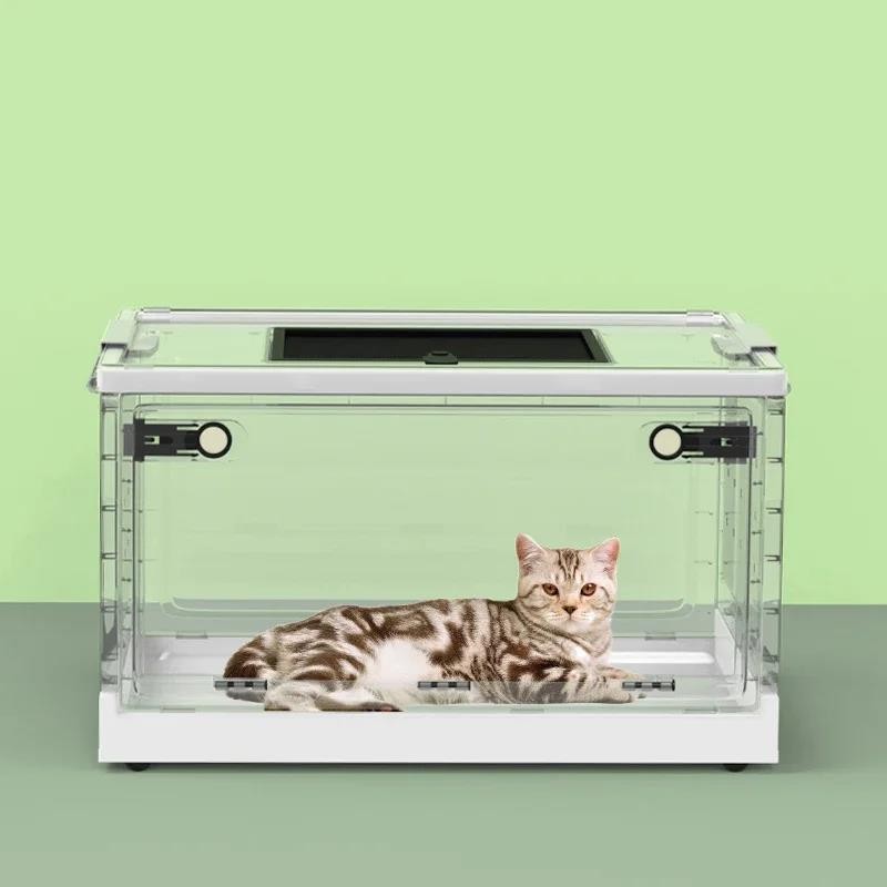 

Ruang Perawatan Hewan Peliharaan Kandang Oksigen Rumah Tangga Sederhana Kotak Atomisasi Anjing Nest