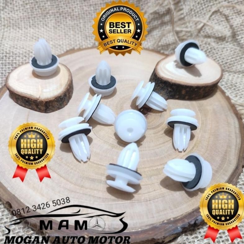 Ready Clip Bumper Guard Klip Kancing Bemper Bamper Bumper Depan Mobil Avanza Xenia Veloz Innova Kija