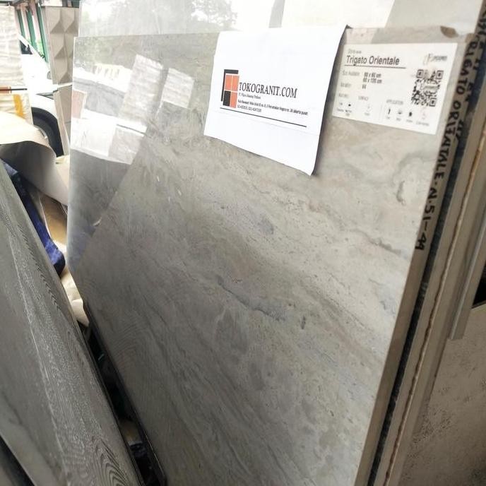 Ready Stock Granit Motif Marmer Sandimas Trigato Orientale 60X120 [Free Ongkir] Siap Kirim