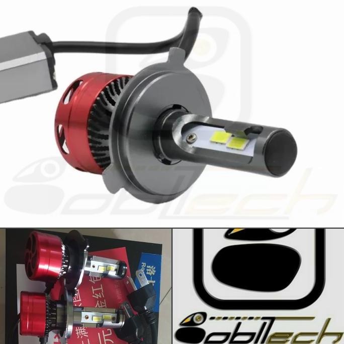 New BOBLTECH Lampu Mobil Led H4 M1NI 20000LM