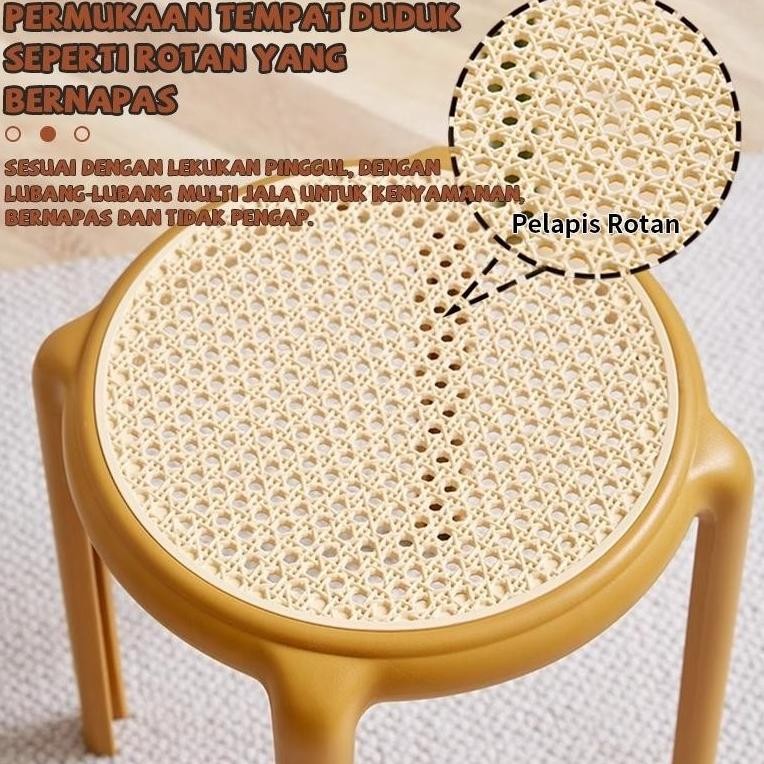 Kursi Makan Kursi Plastik Kursi Bulat Minimalis Kursi Plastik Kursi Makan Minimalis