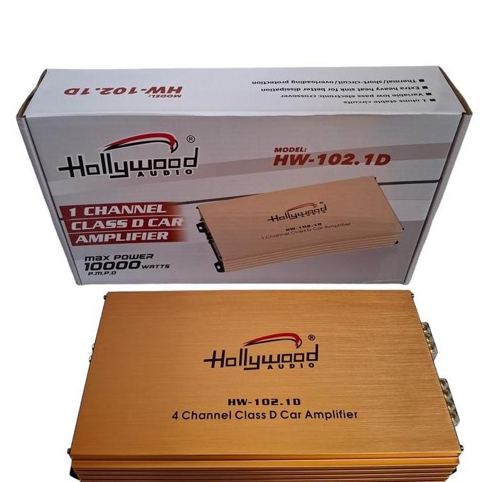 Power monoblock hollywood hw-102.1d power monoblok hollywood hw-102.1d
