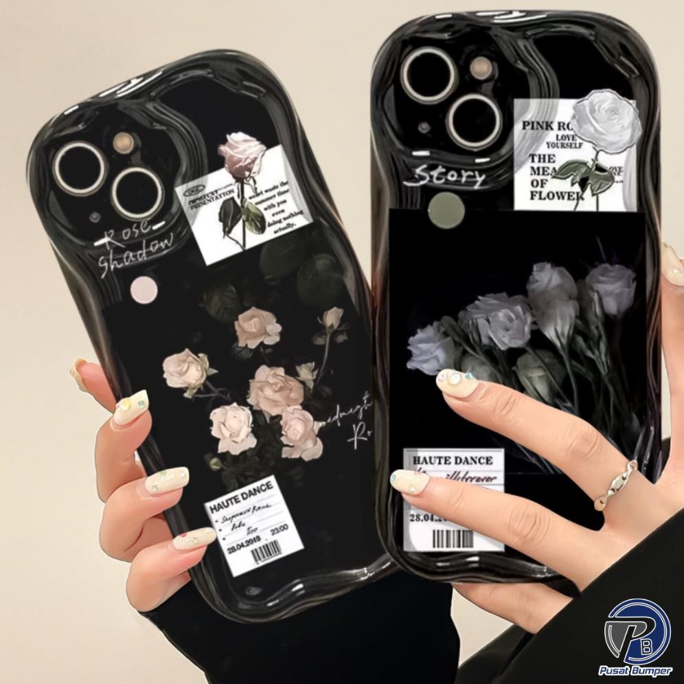 gha-68 Gfd-6 Ss858 Softcase Silikon Shockproof Flower Oil Painting Aesthetic For Samsung J2 Prime Gr