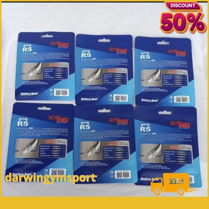 SENAR RAKET BADMINTON NEW RS POWER GUT SHARP 66 ORIGINAL KUALITAS PRODUK TERBAIK