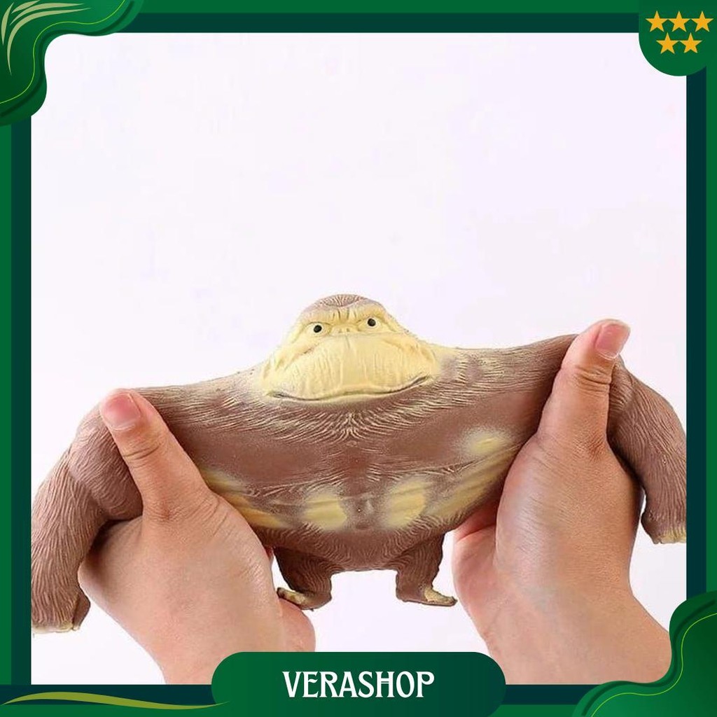 Hokkiterus21 Squishy Kingkong Squishy Gorilla Squishy Monkey Squishy Monyet Squishy Lempar Jumbo S02