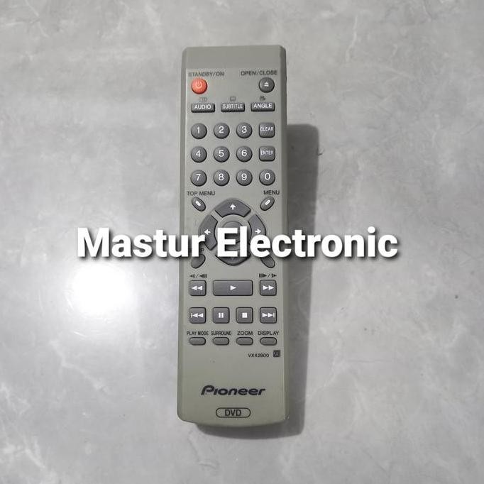 REMOTE REMOT DVD PLAYER PIONEER VXX2800 ORIGINAL