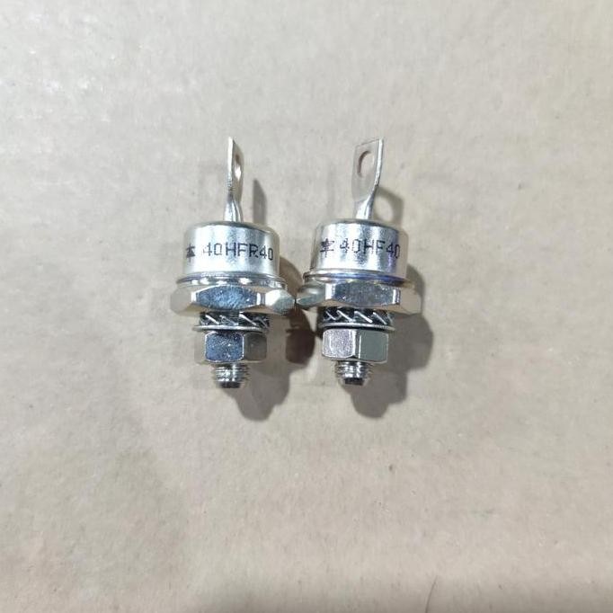 Sepasang diode Dioda Baut 40HF40 dan 40HFR40 / dioda baut 40a