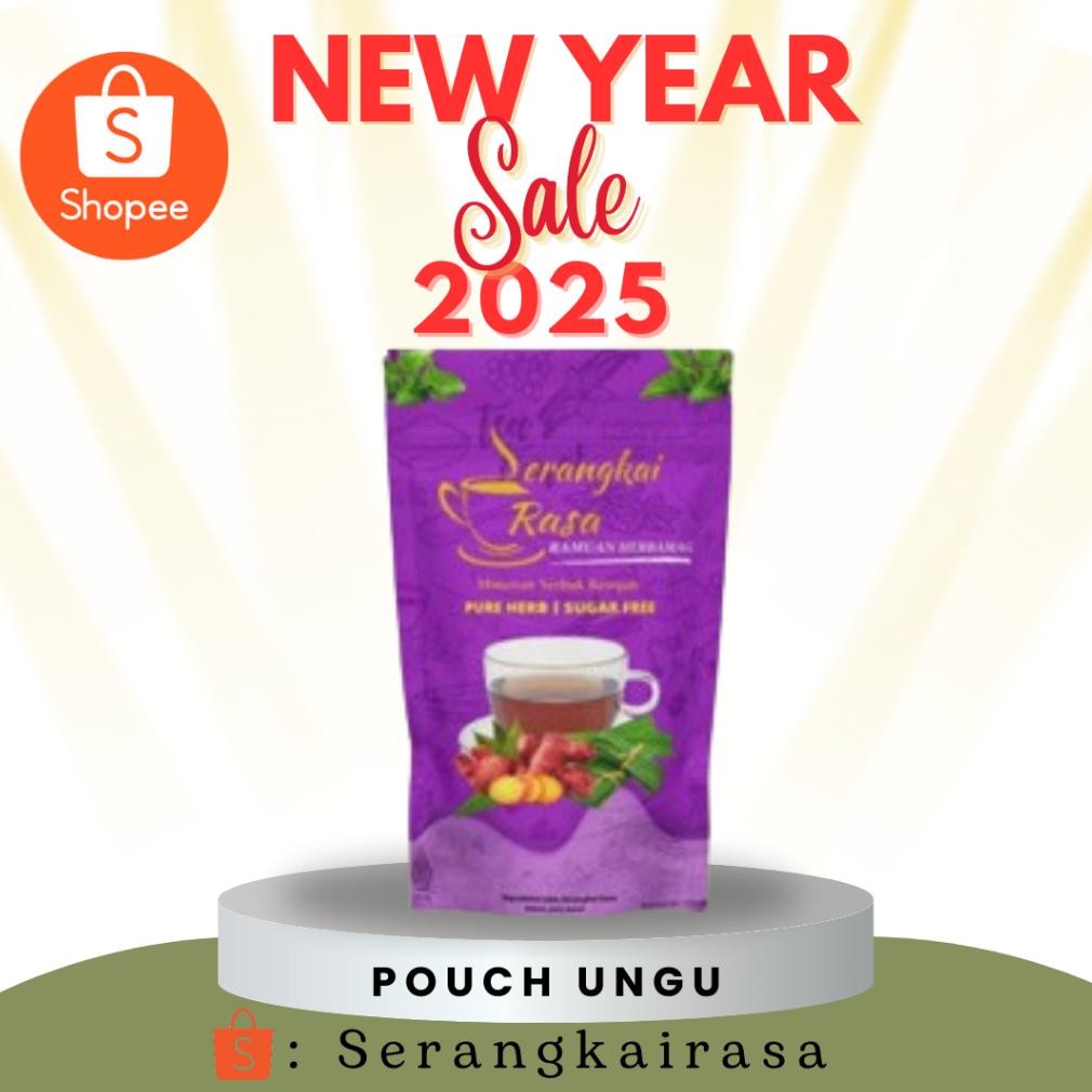 

Promo / Terlaris [ POUCH UNGU ] Teh Celup Rempah Serangkai Rasa HerbaMaag | JSR | Maag Gerd Asam Lambung Terbaik
