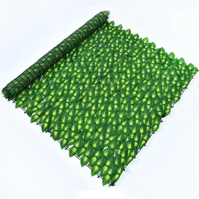 Grosir Uniclo / Cod / Daun Rambat Sintetis 1X3 Meter /Daun Hias /Daun Sintetis /Daun Artificial