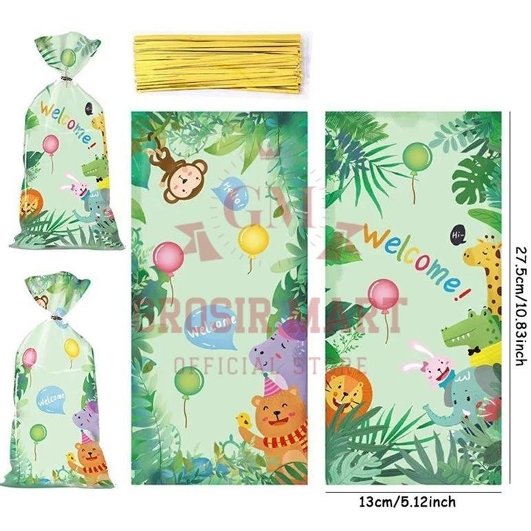 

Df-8 Uj-32 Isi 50 Lembar Plastik Jungleland Kado Hadiah Bingkisan Snack Ulang Tahun Karakter Lucu Plastik Snack Ultah Anak Cowok Cewek Ulang Tahun Plastik Biskuit Permen Termurah