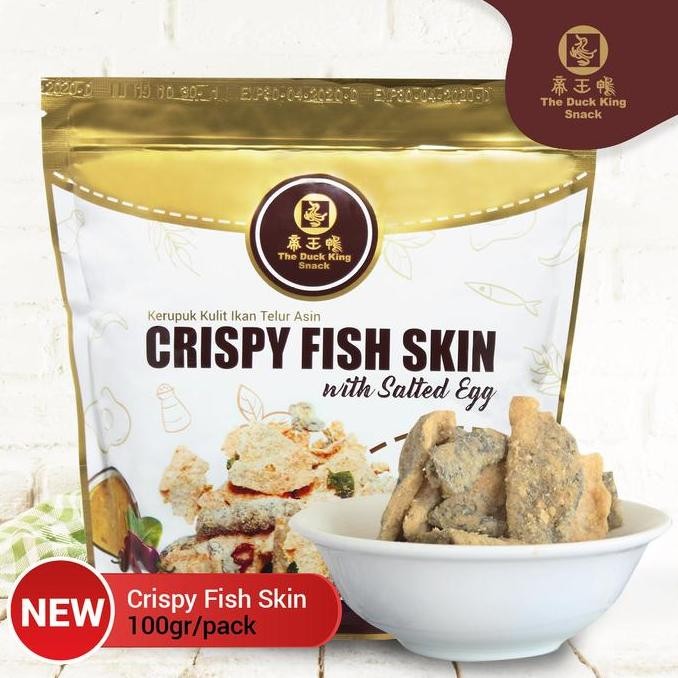 

Grosir The Duck King - Crispy Fish Skin With Salted Egg