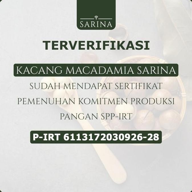 

Promo Kacang Macademia Panggang Utuh Premium