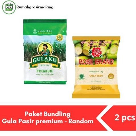 

HIW Paket Bundling Gula Pasir Premium 1 kg x 2 pcs - Random