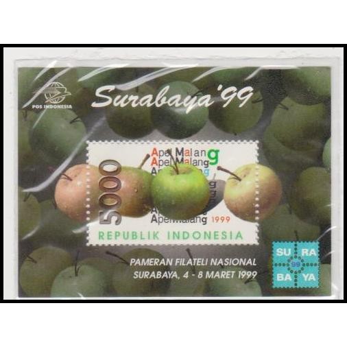 

Souvenir Sheet Pameran Filateli Nasional Surabaya 1999