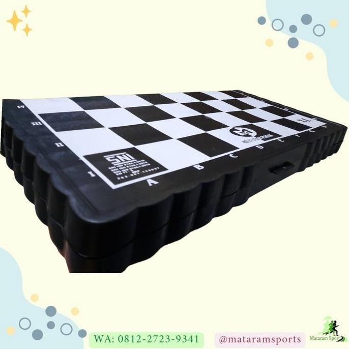 Spesial Papan Catur Plastik Ukuran Besar Xl