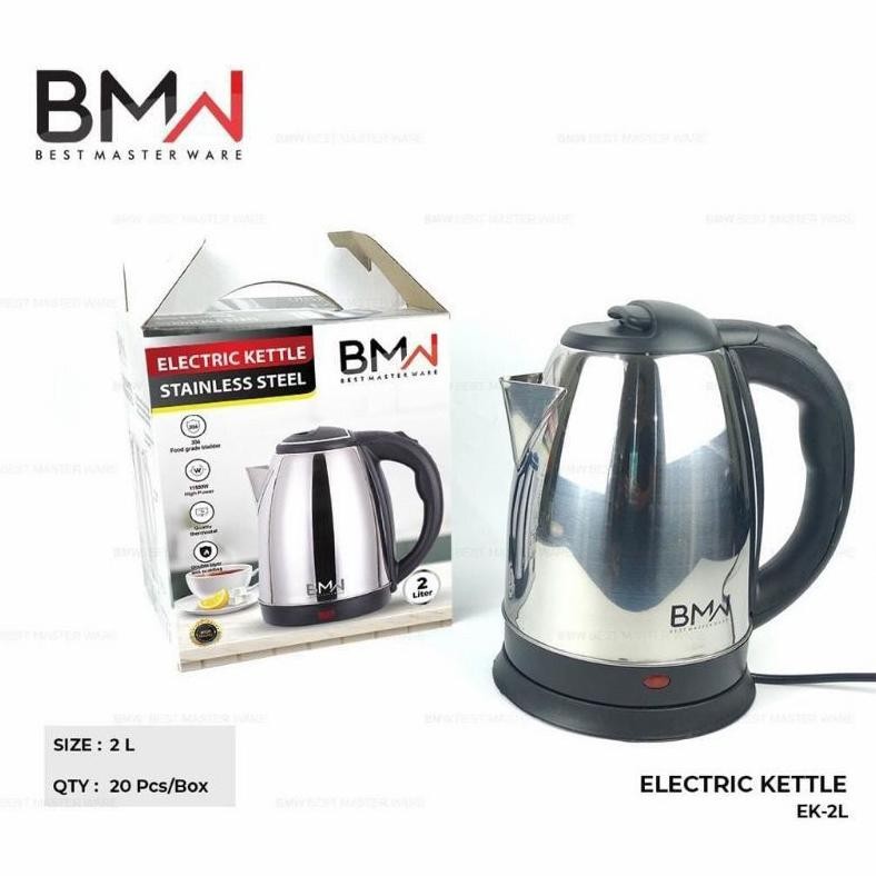 Teko Listrik BMW 2 Liter  - Pemanas Air - Tempat Air Minum Elektrik