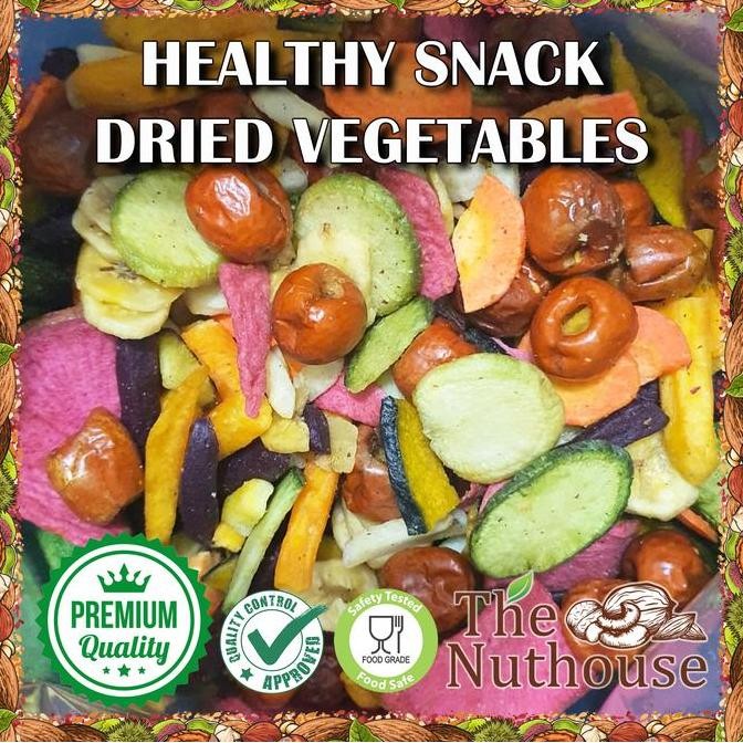 

Promo 500Gr Crispy Mixed Dried Vegetables Keripik Sayuran Campur Snack Diet