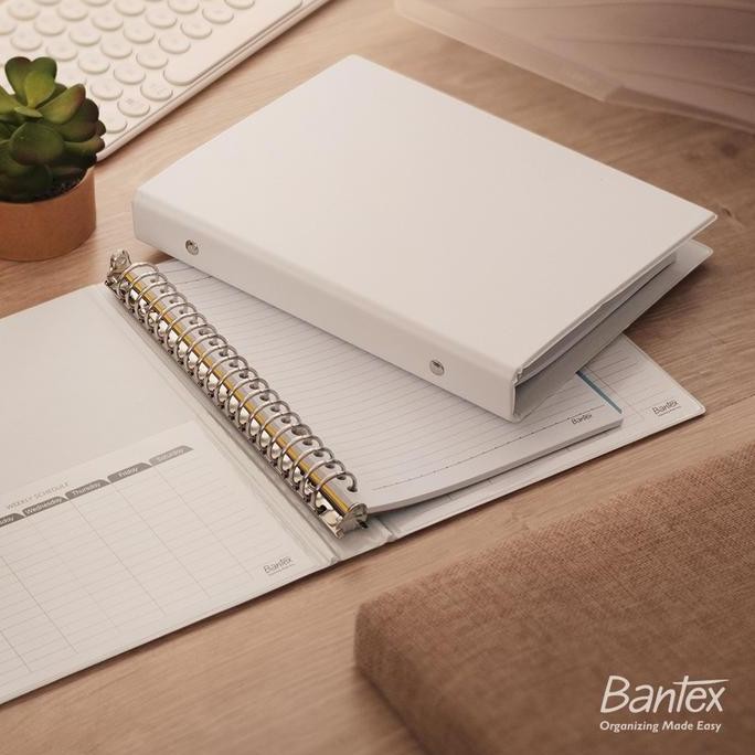 

Termurah Bantex Multiring Binder 20 Ring 25mm A5 White 1324 07