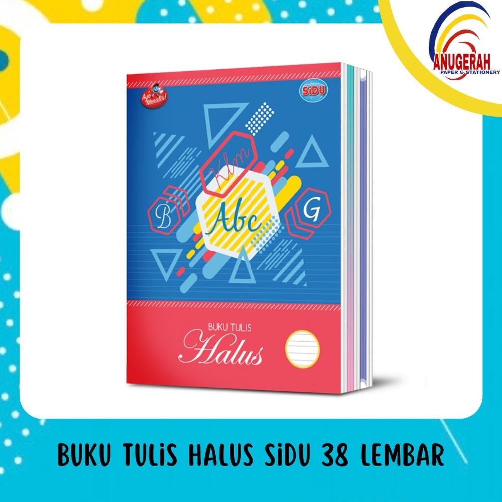 

BUKU TULIS HALUS SIDU 38 LEMBAR (PAK)