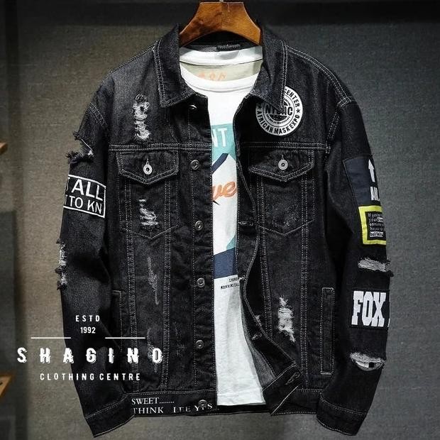 Shagino | Jaket Jeans Terbaru / Jaket Jeans Pria / Jaket Jeans Pria Original / Jaket Jeans Pria Sobe