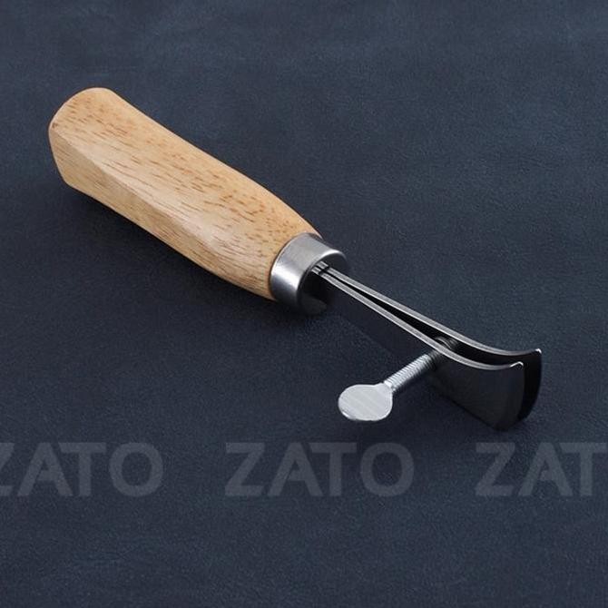

baru adjustable spacing edger creaser - leather tools