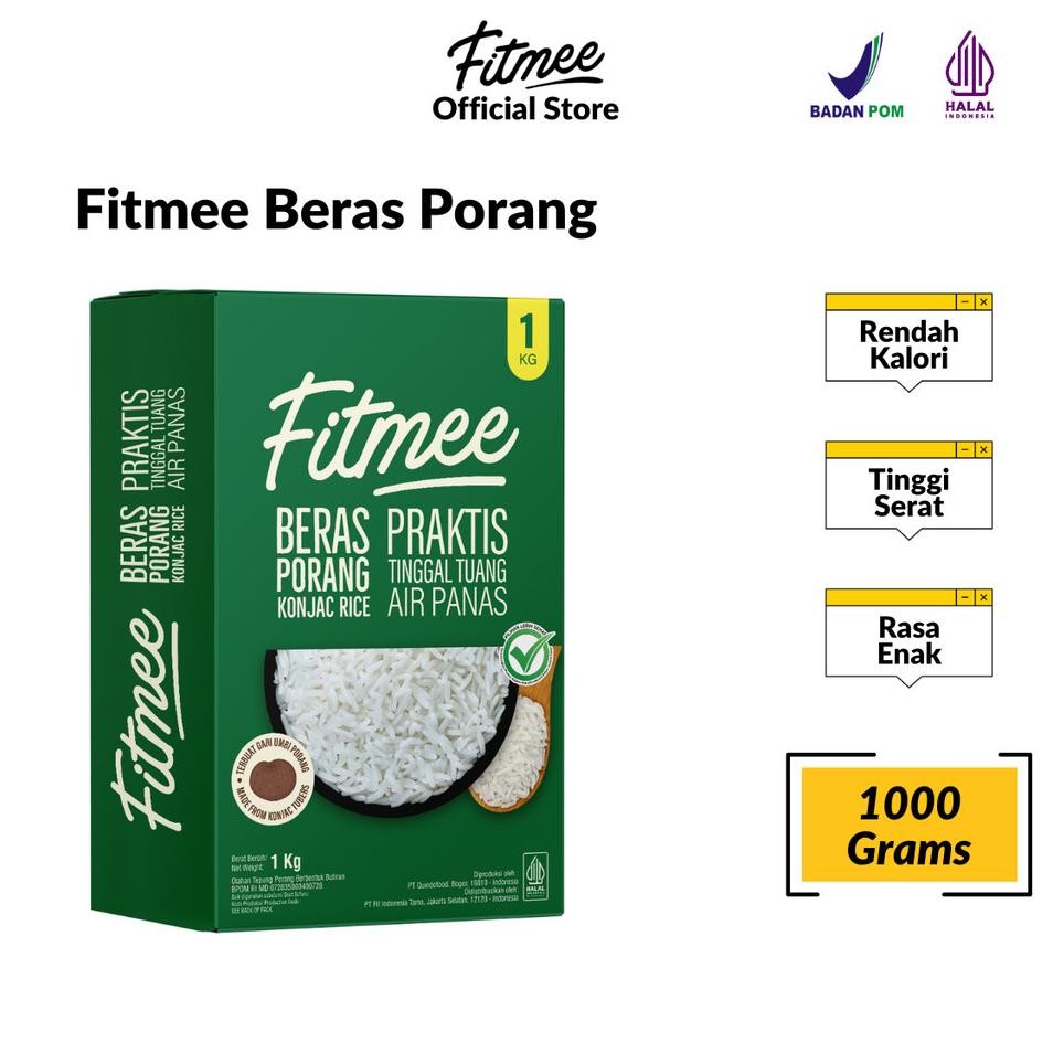 

Fitmee Bera Porang Gluten Free 1 G Hiratai Onjac Rice