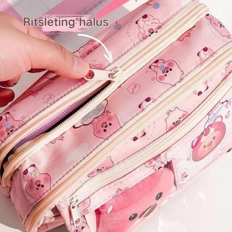 

Qw-45 Loooopy Kotak Pensil Berang-Berang Kecil Kotak Pensil Alat Tulis Multifungsi Siswa Smp Lucu Kartun Kapasitas Besar Tempat Pensil Alat Tulis Bernilai Tinggi Qw-45