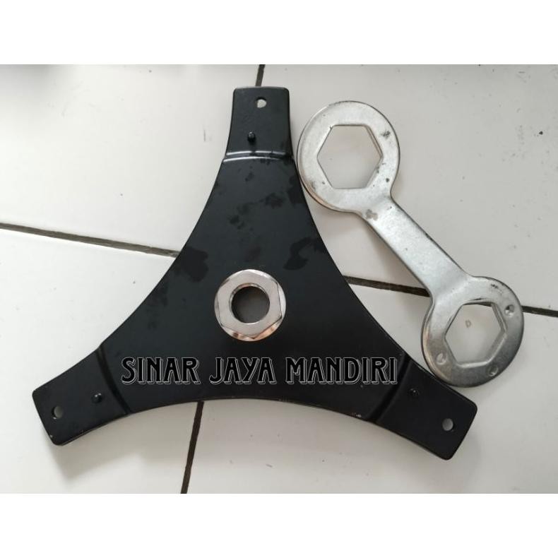 [ 1 PAKET ] KAKI SEGITIGA TURBO DRUM MESIN CUCI LG TOP LOADING 1 TABUNG