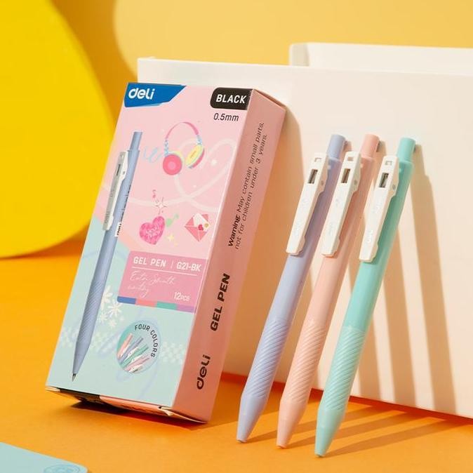 

Termurah Paket Gel Pen 0.5mm Hitam dan Warna
