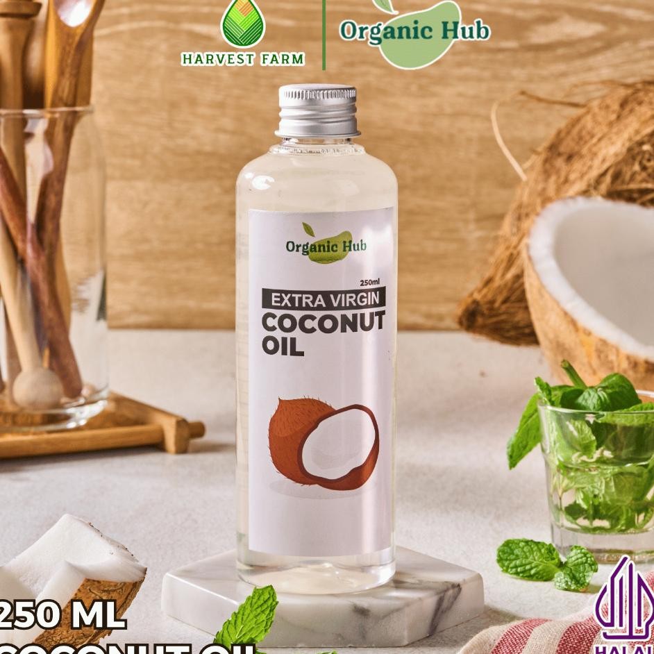 

Organic Hub Coconut Oil Evco Nya Elapa Murni Etra Virgin Coconut Oil Murni 250 Ml