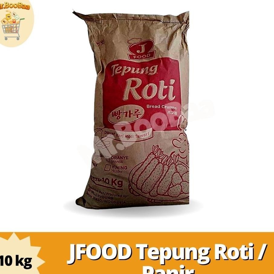 

Jfood Tepung Roti 10G Tepung Panir Bread Crumb