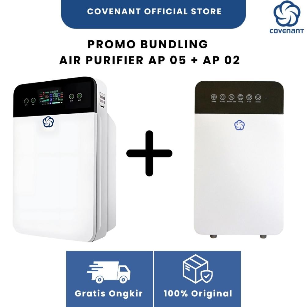 Promo Bundling Covenant Air Purifier AP-05 + Covenant Air Purifier AP-02