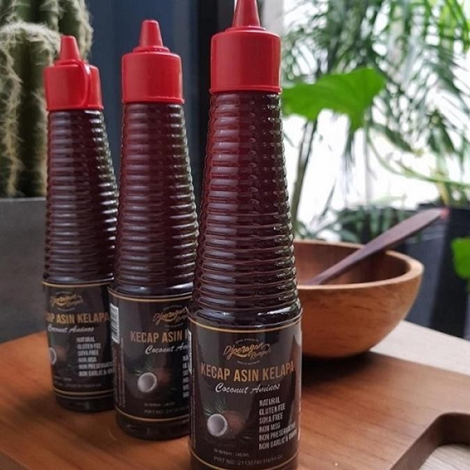 

HIW Coconut Aminos Sauce 300ml ( Kecap Asin Kelapa Non Soya ) Djoeragan R